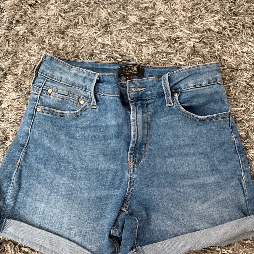 RACHEL Rachel Roy Light Blue Denim Shorts
